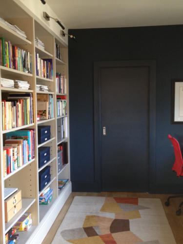 Bookcase with lighting